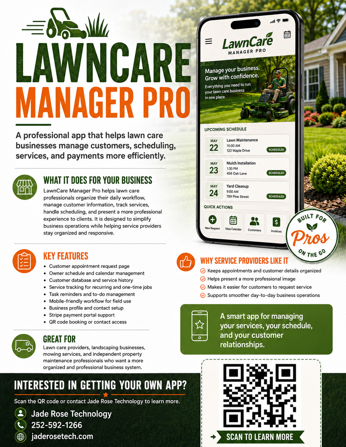 LawnCare Pro flyer